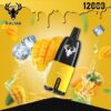 KalyanPro12000Puffs-MangoIce KALYAN Pro 12000 Puffs 50MG Disposable Vape