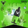 KalyanPro12000Puffs-MintIce KALYAN Pro 12000 Puffs 50MG Disposable Vape