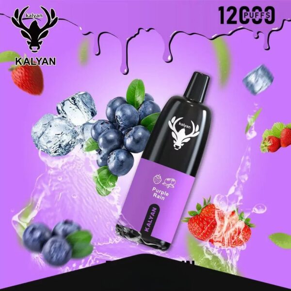 KalyanPro12000Puffs-PurpleRain KALYAN Pro 12000 Puffs 50MG Disposable Vape