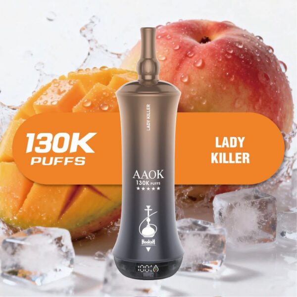 LADY-KILLER.jpeg AAOK 130K PUFFS 6MG Nicotine DISPOSABLE VAPE