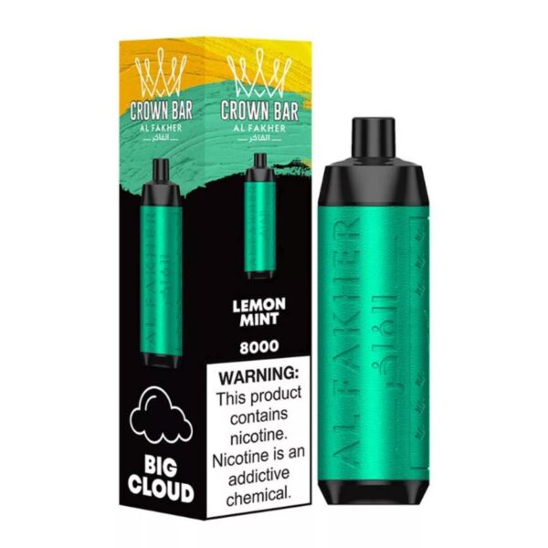 LEMON-MINT-Buy-CROWN-BAR-AL-FAKHER-Disposable-5-8000Puffs-Rechargeable-Vape-in-UAE-CROWN-BAR-VAPE-DUBAI-Vape-Shop-Near-me-Dubai-CROWN-BA-Copy.jpg Crown bar al fakher 8000 puffs 0.5MG Nicotine
