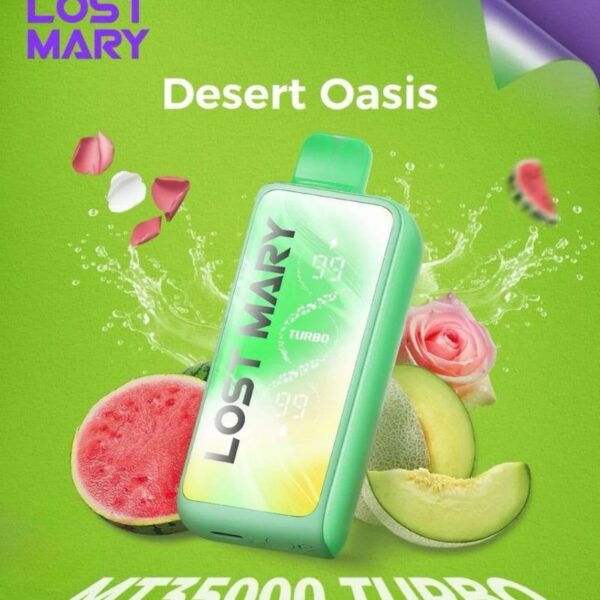 Lost-Mary-turbo-MT-35000-Puffs-20MG-nicotine-Desert-Oasis-1.jpg Lost Mary turbo MT 35000 Puffs 20MG nicotine Disposable Vape