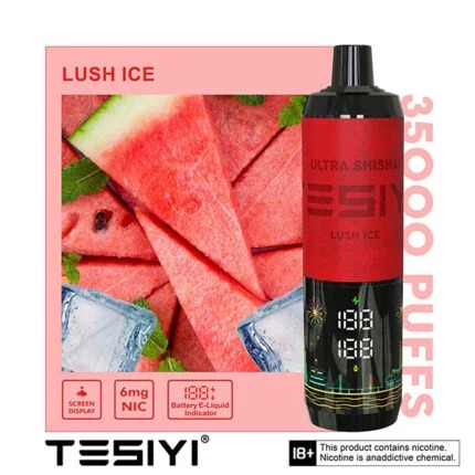 Lush-Ice-430x430 TESIYI ULTRA SHISHA 35000 PUFFS 6MG NICOTINE