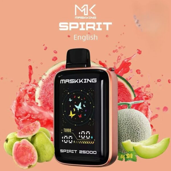 MASKKING-Spirit-25000-Puffs-Price-in-Dubai-ENGLISH MASKKING Spirit 25000 Puffs 50MG Nicotine