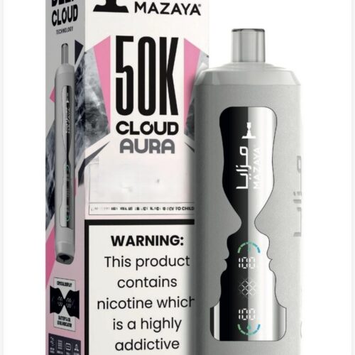 MAZAYA-CLOUD-AURA-50K-Disposable-Vape-in-Dubai-cherry-ice.jpg Mazaya Cloud AURA 50000 Puffs 6mg Disposable Vape
