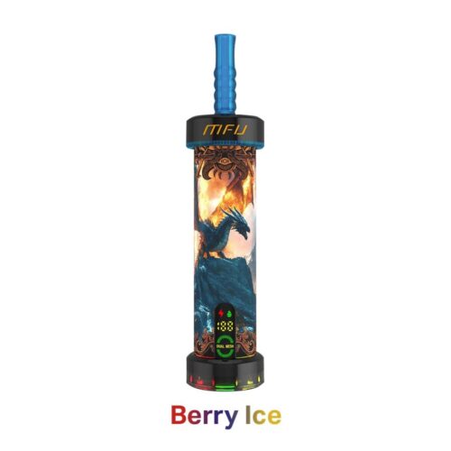 MFU_SHISHA_X1_Hookah_40000_Puff_Disposable_Berry-Ice__13073.1750865783.jpg MFU SHISHA X1 40000 Puffs 0.5MG Nicotine Hookah Disposable Vape