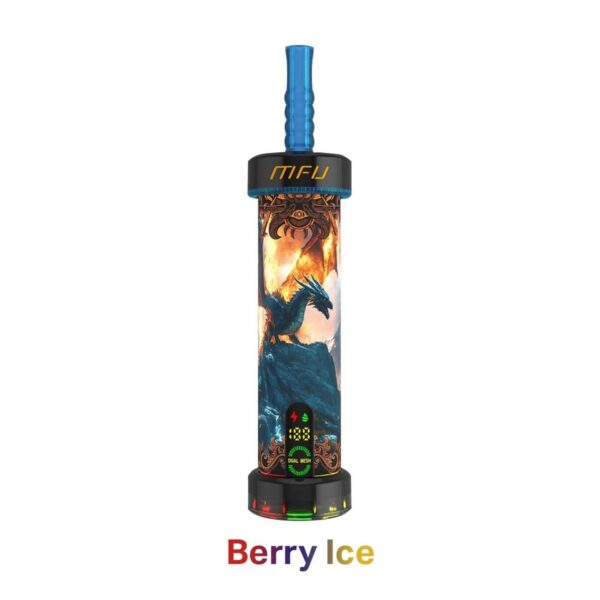 MFU_SHISHA_X1_Hookah_40000_Puff_Disposable_Berry-Ice__13073.1750865783.jpg MFU SHISHA X1 40000 Puffs 0.5MG Nicotine Hookah Disposable Vape