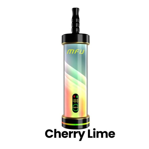 MFU_SHISHA_X2_Hookah_60000_Puff_Disposable-Cherry_Lime__78339.1750977930.jpg MFU SHISHA X2 Hookah 60000 Puff 5MG Nicotine Disposable Vape