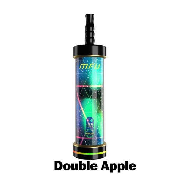MFU_SHISHA_X2_Hookah_60000_Puff_Disposable-Double_Apple__56182.1750977930.jpg MFU SHISHA X2 Hookah 60000 Puff 5MG Nicotine Disposable Vape