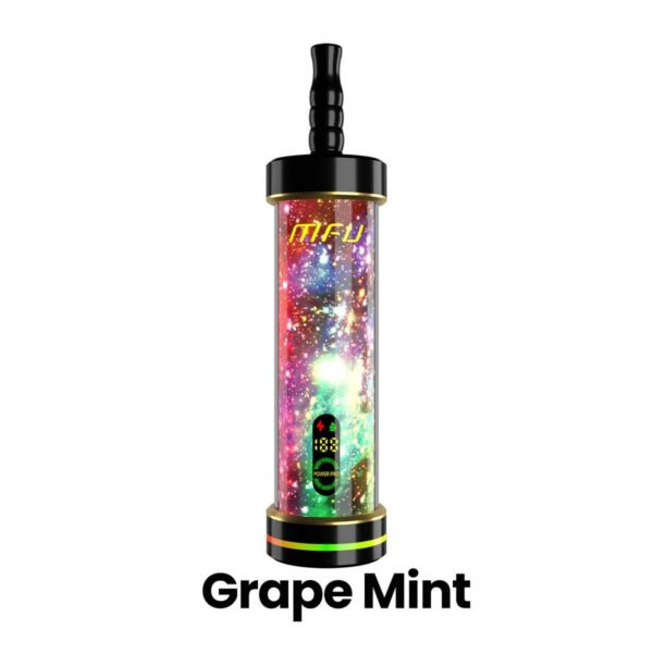 MFU_SHISHA_X2_Hookah_60000_Puff_Disposable-Grape_Mint__32095.1756490111.jpg MFU SHISHA X2 Hookah 60000 Puff 5MG Nicotine Disposable Vape