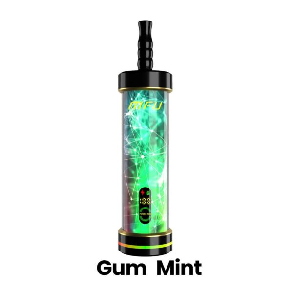 MFU_SHISHA_X2_Hookah_60000_Puff_Disposable-Gum_Mint__53457.1756490111.jpg MFU SHISHA X2 Hookah 60000 Puff 5MG Nicotine Disposable Vape
