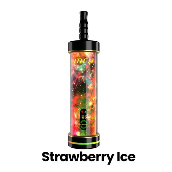 MFU_SHISHA_X2_Hookah_60000_Puff_Disposable-Strawberry_Ice__81475.1750977930.jpg MFU SHISHA X2 Hookah 60000 Puff 5MG Nicotine Disposable Vape