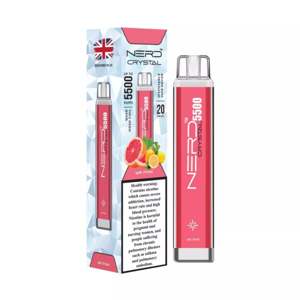 MR-PINK-Buy-NERD-Crystal-1.jpg NERD Crystal 5500 Puffs 2% Nicotine Disposable vape