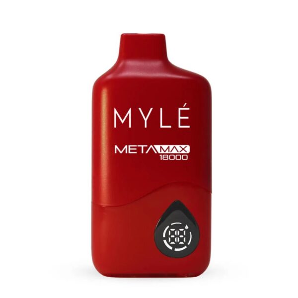 MYLE-META-MAX-18000-Puffs-Disposable-Vape-Price-in-Dubai-Red-Apple MYLÉ Meta Max 18000 Puffs 20-50MG Nicotine Strength