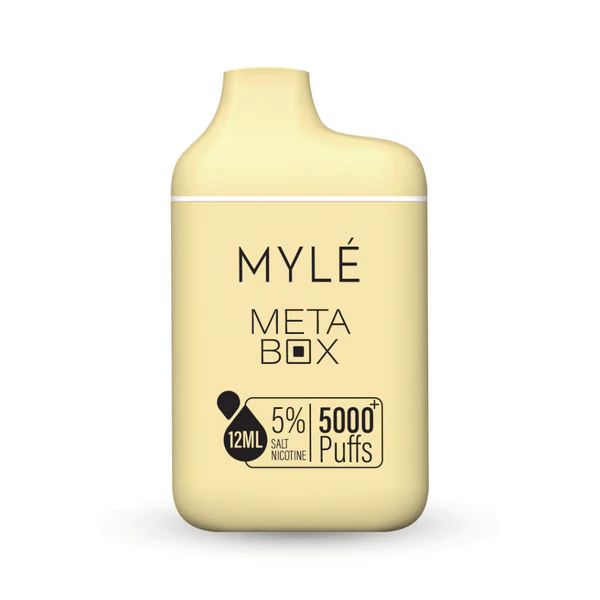 Meta-Box-French-Vanilla-5-1024x1024_1-1.png Myle Meta Box 5000 Puffs 50mg Nicotine
