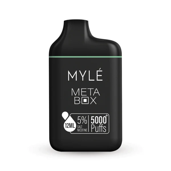 Meta-Box-Iced-Mint.png Myle Meta Box 5000 Puffs 50mg Nicotine