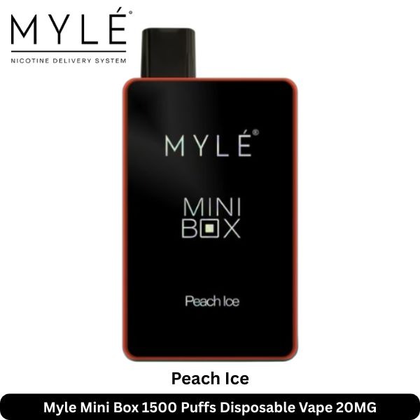 Myle-Mini-Box-1500-Puffs-Peach-Ice-Disposable-Vape-20mg-1.jpg Myle Mini Box 1500 Puffs 20MG Nicotine