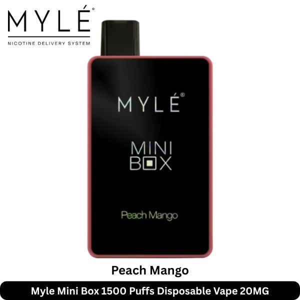 Myle-Mini-Box-1500-Puffs-Peach-Mango-Disposable-Vape-20mg-1.jpg Myle Mini Box 1500 Puffs 20MG Nicotine