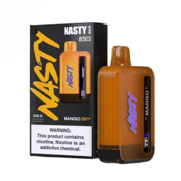 NASTY-Bar-8500-Puffs-20-Mg-50-Mg-Disposable-Vape-Mango NASTY Bar 8500 Puffs 20 Mg & 50 Mg Disposable Vape