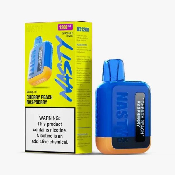 Nasty-Bar-DX-1200-Puffs-Disposable-Device-in-Dubai-cherry-peach-raspberry-1.jpg nasty bar 1200 puffs 20MG nicotine