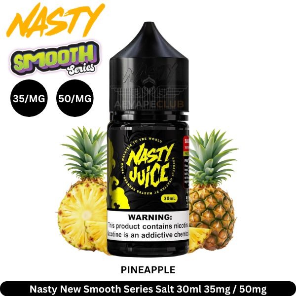 Nasty-New-Smooth-Series-Salt-30ml-Pineapple.jpg Nasty Smooth Series Salt 30ml