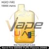 Nerd-Fire-10000-Puffs-Kiwi-Passionfruit-Guava-Flavors-20MG.jpg Nerd fire 10000 puffs 20MG nicotine