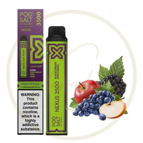 Pod Salt Nexus 3500 puffs 20mg Nicotine disposable vape