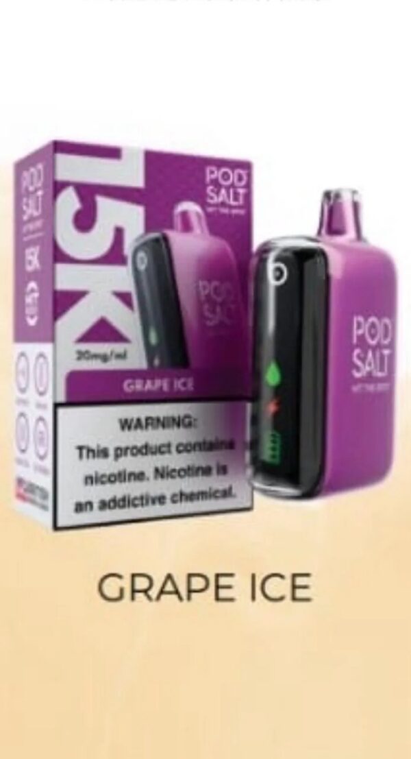 Podsalt 15000 Puffs 20mg Nicotine Disposable Vape