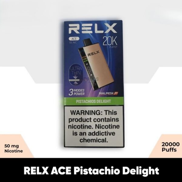 RELX Ace 20000 Puffs 50mg Disposable Vape