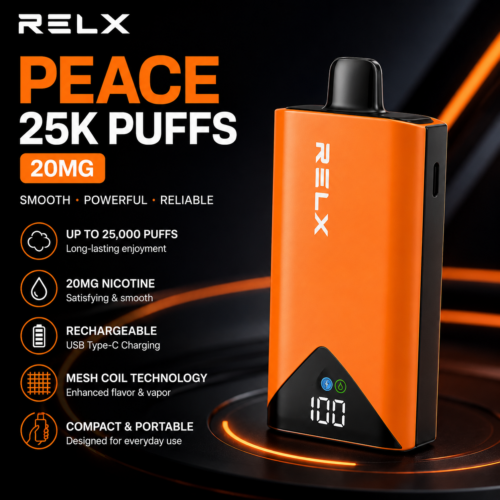 RELX Peace 25000 puffs 20MG Disposable Vape RELX Peace 25000 puffs