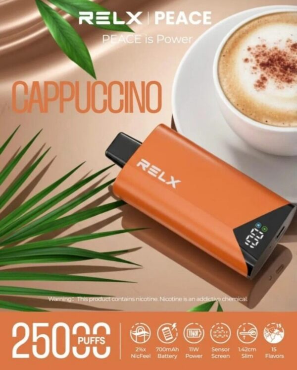 RELX-Peace-25000-puffs-20MG-Disposable-Vape-Cappuccino-800x994-2.jpg RELX Peace 25000 puffs 20MG Disposable Vape