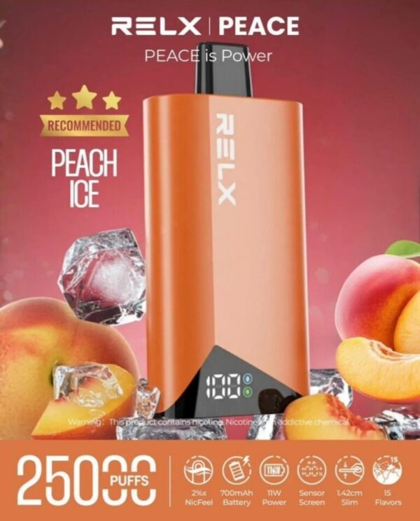 RELX-Peace-25000-puffs-20MG-Disposable-Vape-Peach-Ice-768x954-2.jpg RELX Peace 25000 puffs 20MG Disposable Vape