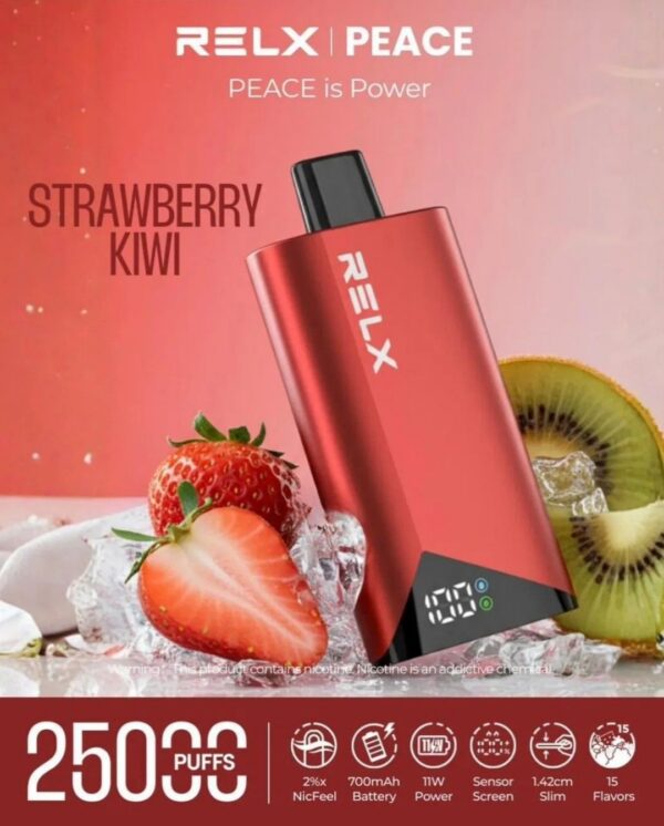 RELX-Peace-25000-puffs-20MG-Disposable-Vape-Strawberry-Kiwi-1.jpg RELX Peace 25000 puffs 20MG Disposable Vape
