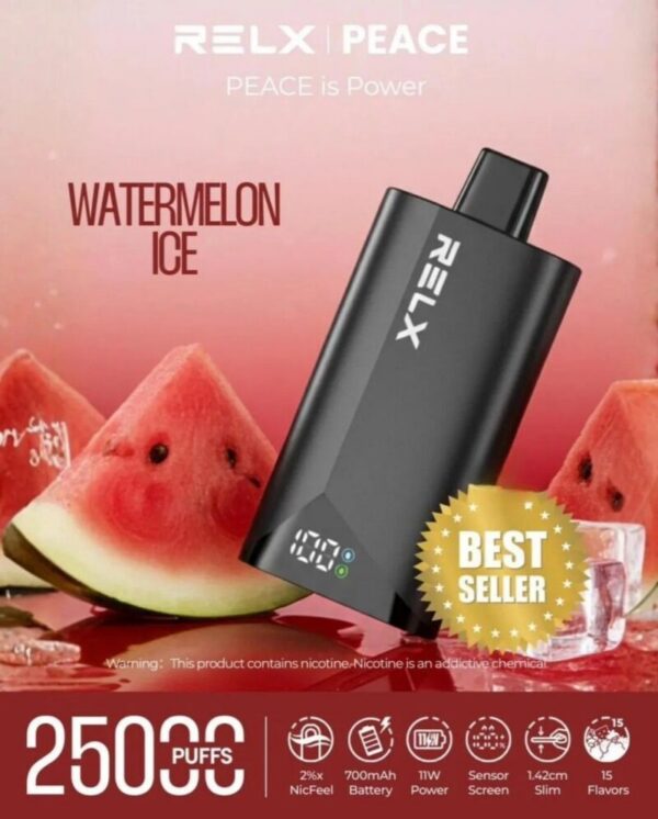 RELX-Peace-25000-puffs-20MG-Disposable-Vape-Watermelon-Ice-800x994-2.jpg RELX Peace 25000 puffs 20MG Disposable Vape