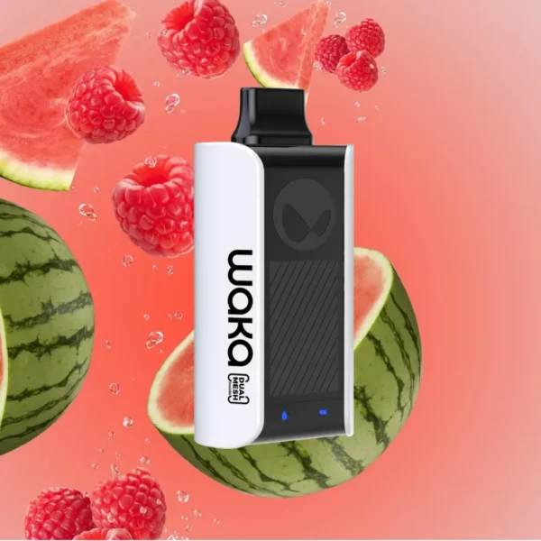 RaspberryWatermelon-WakasoProPA10000DisposableVapeinDubai_UAE-1.webp WAKA Sopro 10000 Puffs 50mg Disposable Vape