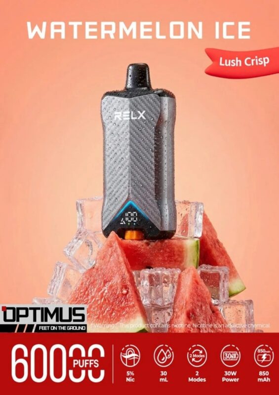 Relx-Optimus-up-to-60000-puffs-50mg-Watermelon-Ice-565x800-2.jpg Relx Optimus 60000 puffs 50mg nicotine disposable vape