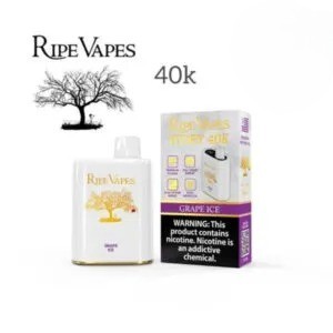Ripe-Vapes-IVORY-40000-Puffs-Disposable-Vape-grape-ice.jpg Ripe Vapes IVORY 40000 Puffs 20MG Disposable vape