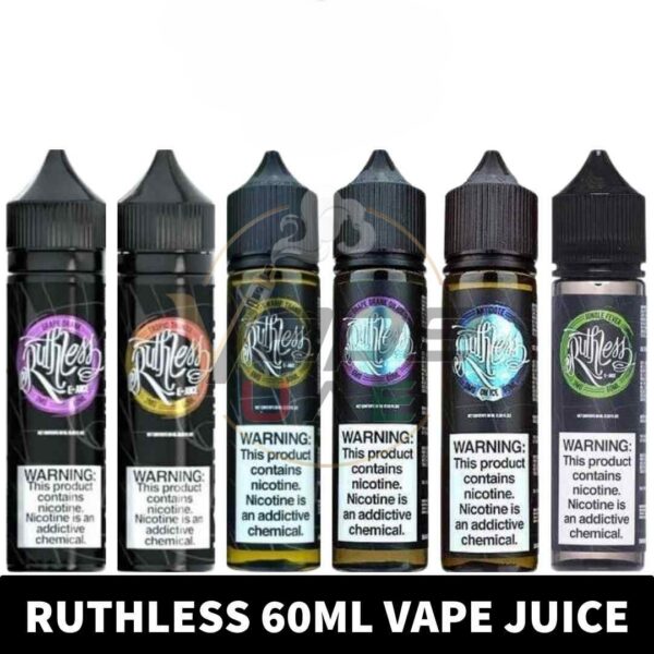 Ruthless-60ml-E-juice.jpg RUTHLESS 60ML E-JUICE Vape Juice