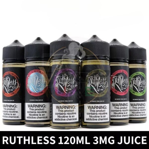 Ruthless-E-juice-120ML-3mg-All-Flavors-in-UAE.jpg Ruthless E-juice 100ML 3mg All Flavors Vape Shop