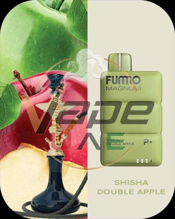 SHISHA-DOUBLE-APPLE-FUMMO-Magnum-8000-Puffs-2-Disposable-Vape-in-Dubai.jpg FUMMO Magnum 8000 Puffs 20MG Nicotine