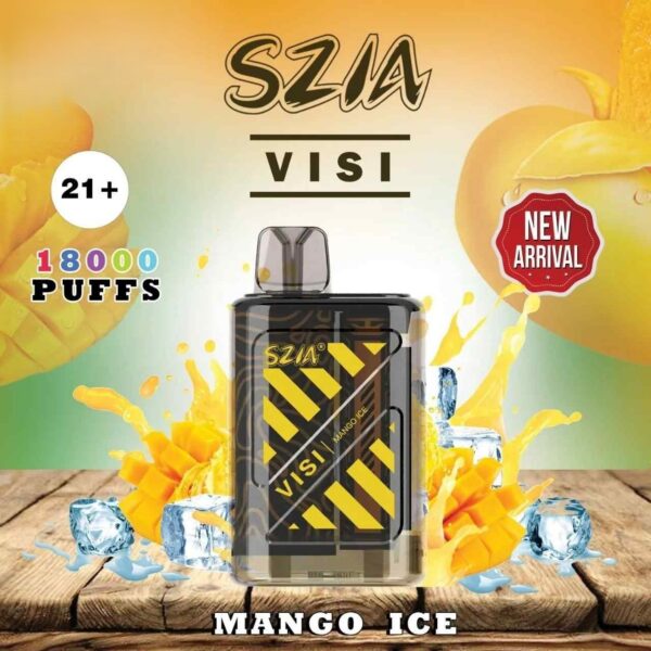 SZIA-Visi-18000-Puffs-Price-in-Dubai-MANGO-ICE SZIA Visi 18000 Puffs 20MG Disposable Vape