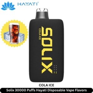 Solix-30000-Puffs-Hayati-Disposable-Vape-Cola-Ice-300x300-2.jpg Hayati Solix 30000 Puffs 50MG Nicotine Disposable Vape