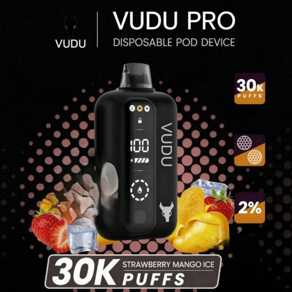 Strawberry-Mango-Ice.jpg VUDU PRO 30000 Puffs 20MG Nicotine