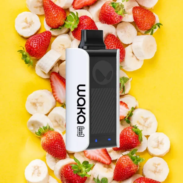 StrawberryBanana-WakasoProPA10000DisposableVapeinDubai_UAE-1.webp WAKA Sopro 10000 Puffs 50mg Disposable Vape