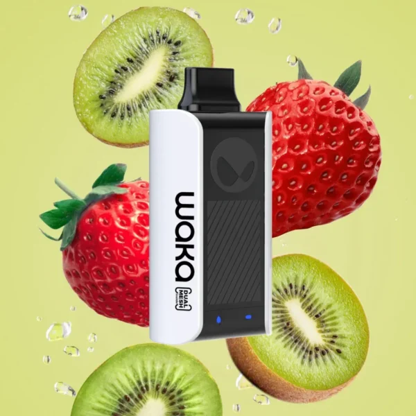 StrawberryKiwi-WakasoProPA10000DisposableVapeinDubai_UAE-1.webp WAKA Sopro 10000 Puffs 50mg Disposable Vape
