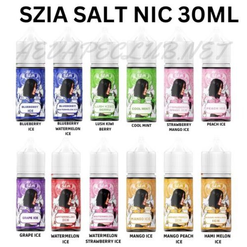 Szia-Salt-Nic-30Ml.jpg SZIA Salt 20MG and 50MG Nicotine 30ML E-liquid