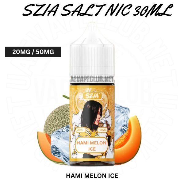 Szia-Salt-Nic-Hami-Melon-Ice-30Ml.jpg SZIA Salt 20MG and 50MG Nicotine 30ML E-liquid