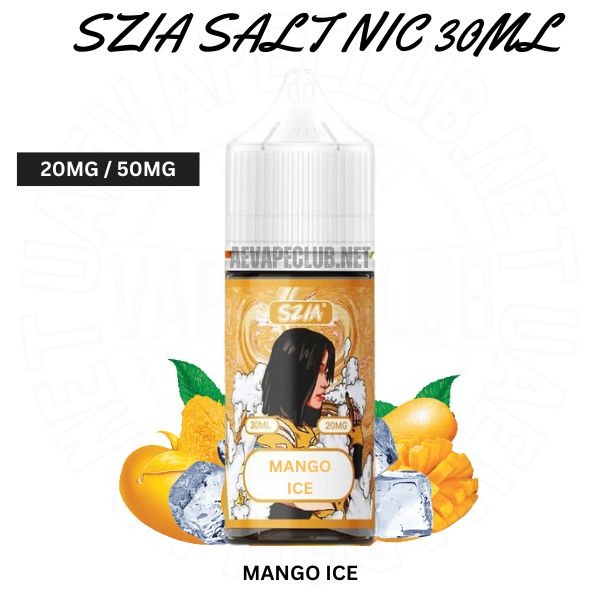 Szia-Salt-Nic-Mango-Ice-30Ml.jpg SZIA Salt 20MG and 50MG Nicotine 30ML E-liquid