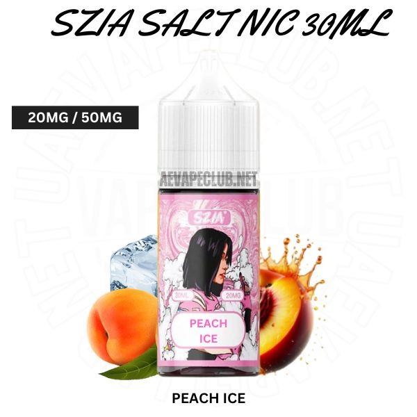 Szia-Salt-Nic-Strawberry-Peach-Ice-30Ml.jpg SZIA Salt 20MG and 50MG Nicotine 30ML E-liquid