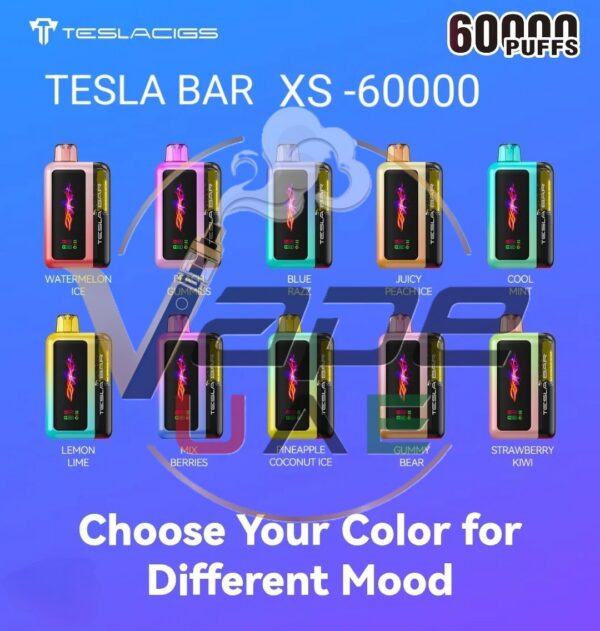 TESLA-BAR-XS-60000-Puffs-Disposable-Vape-1.jpg TESLA BAR XS 60000 Puffs 50mg Disposable Vape